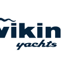 Blue logo reading viking yachts